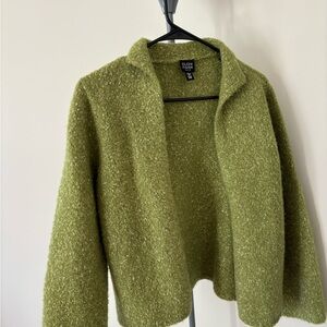 Eileen Fisher Green Cardigan